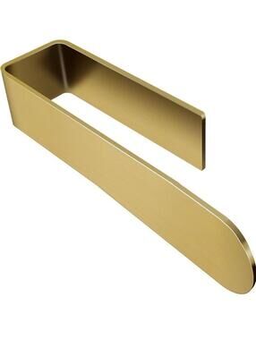 Bathroom Self-Adhesive Towel Rack, Modern Gold Stainless Steel, 9.8 Inches, New